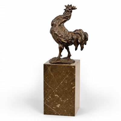 Rooster | Animal Sculptures | Home Decor | Handcrafted | Collectible A