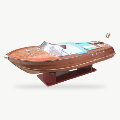 Riva Aquarama X-Large Wooden Model Boat – 174 cm, Natural Wood