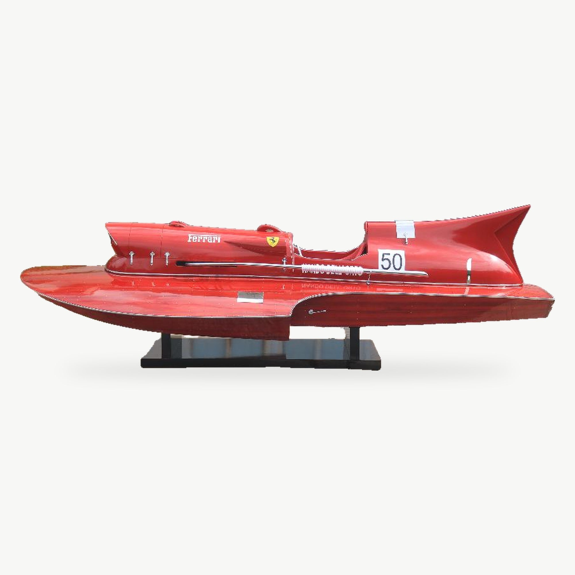 Ferrari Hydroplane Arno XI XL Wooden Model – 207 cm