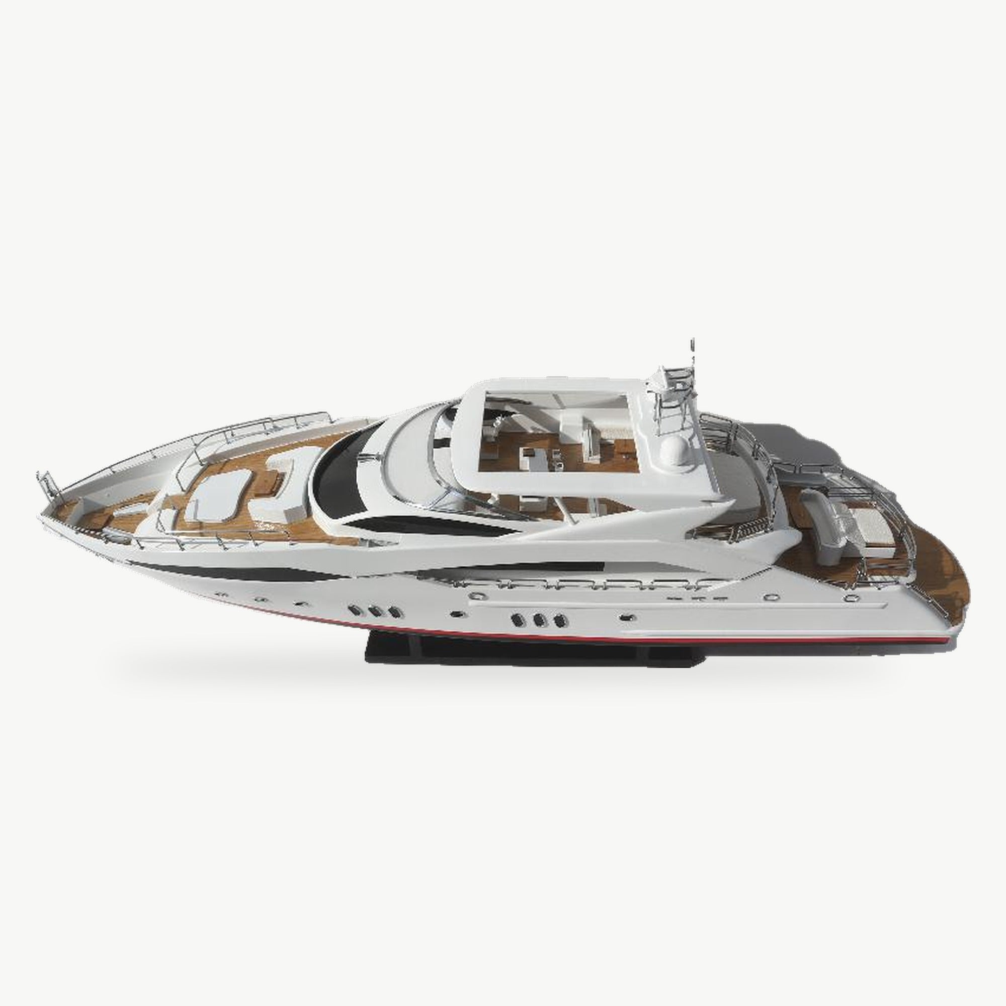 Sunseeker Predator 130 Wooden Model Yacht – 100 cm