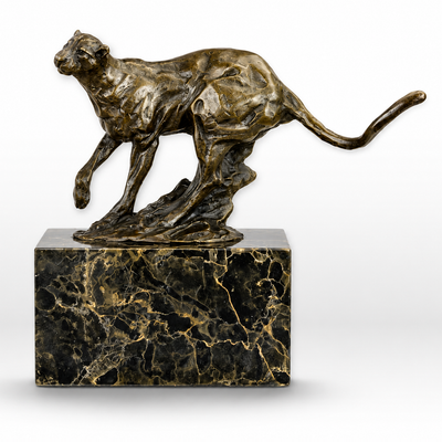 Running Cougar | Curios & Collectibles | Home Decor | Handcrafted