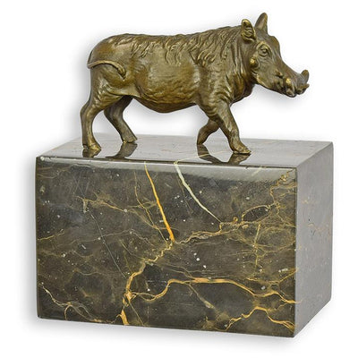 Warthog Bronze Sculpture