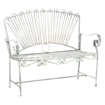 Metal garden bench | Handcrafted Garden Decor | Unique Home Accent