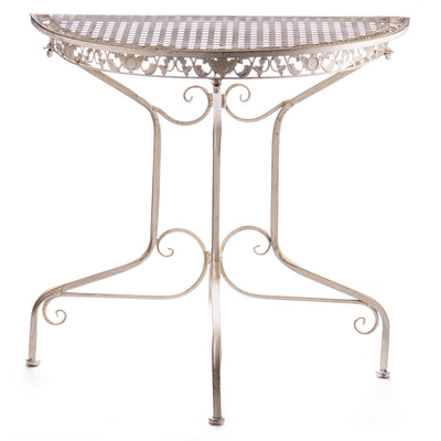 Metal console table | Handcrafted Garden Decor | Unique Home Accent