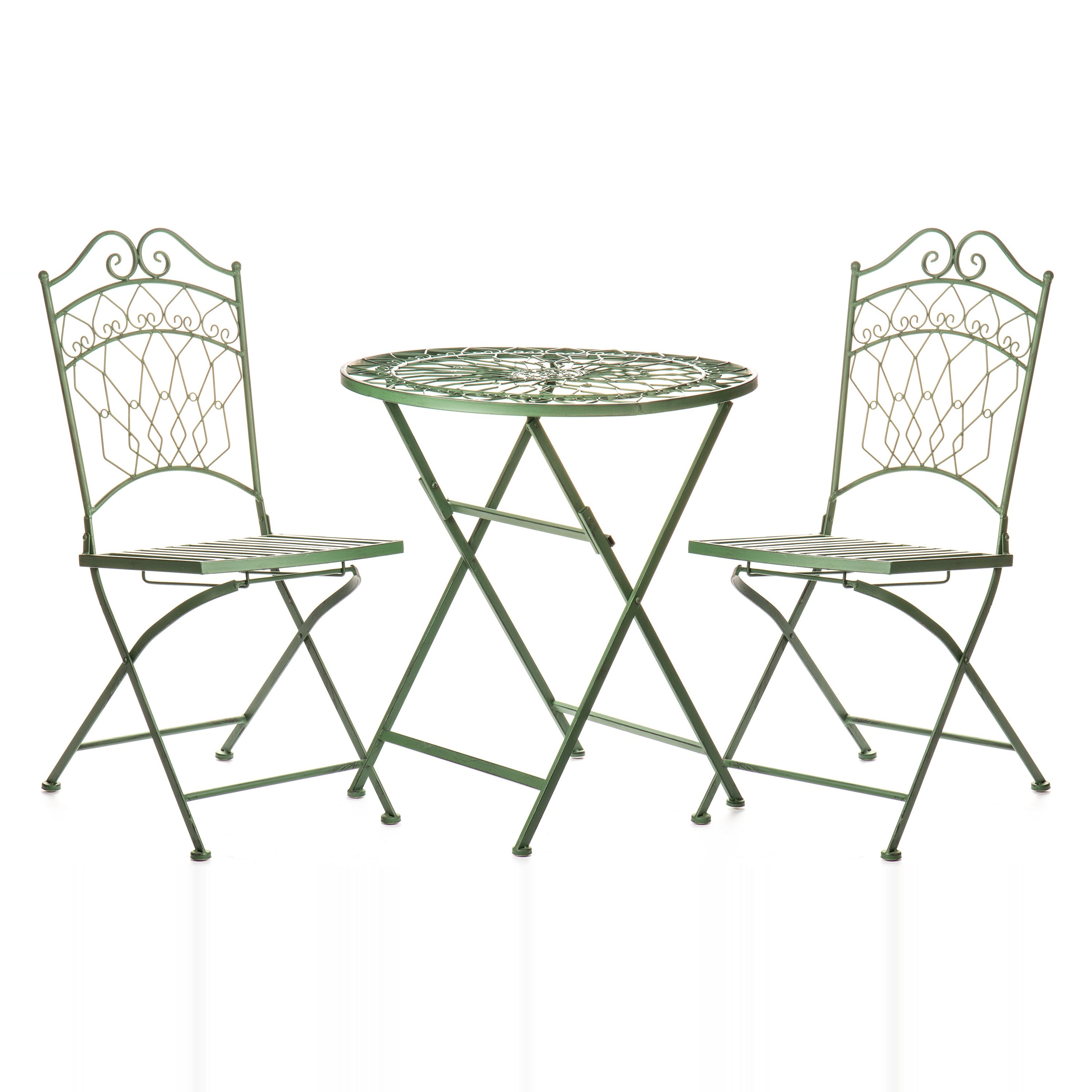 Metal garden furniture set / 3 | Handcrafted Garden Decor