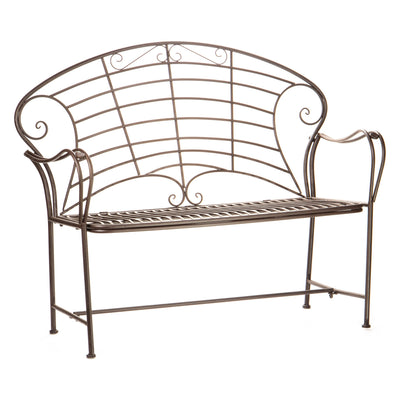 Metal garden bench | Handcrafted Garden Decor | Unique Home Accent