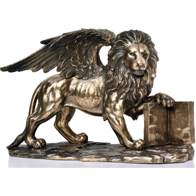 Saint Mark Lion | Mythology & Deity Sculptures | Home Decor