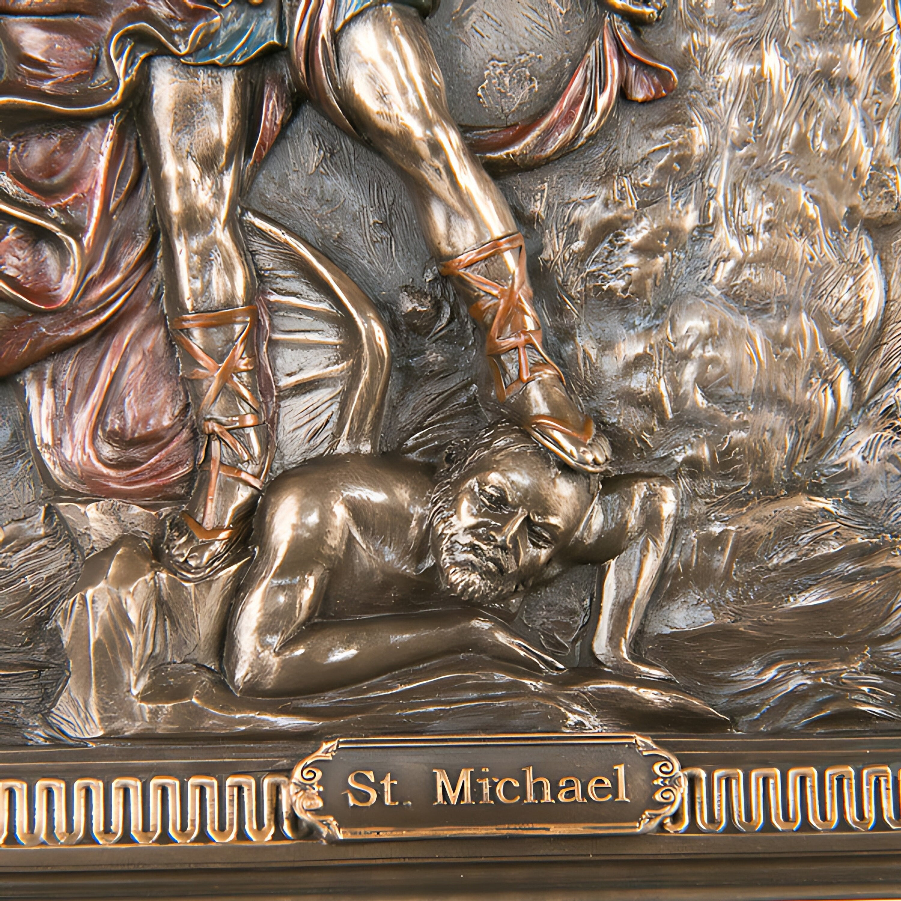 Saint St. Michael Wall Plaque | Wall Plaques & Signs | Home Decor