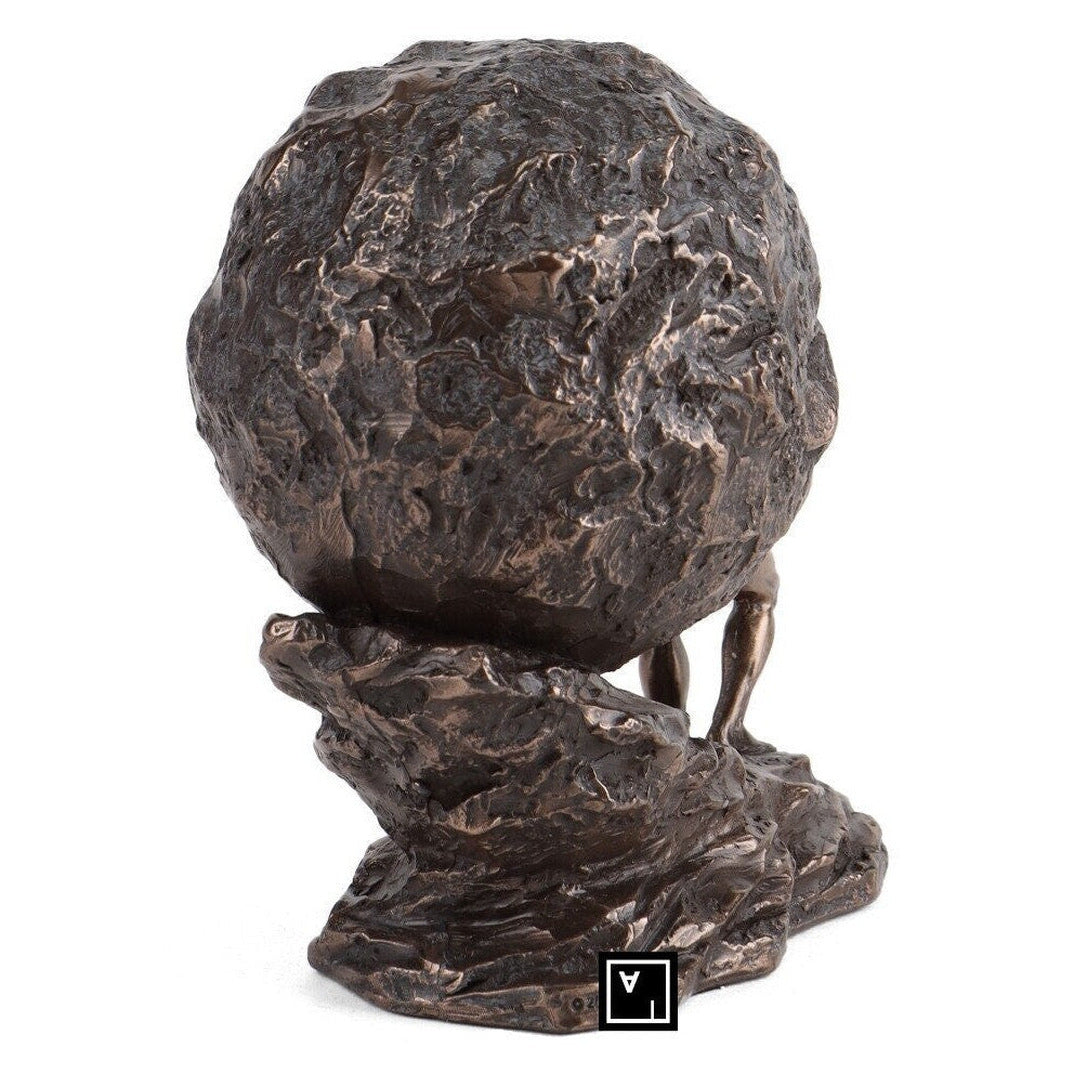 Sisyphus Rolling The Boulder | Curios & Collectibles | Home Decor