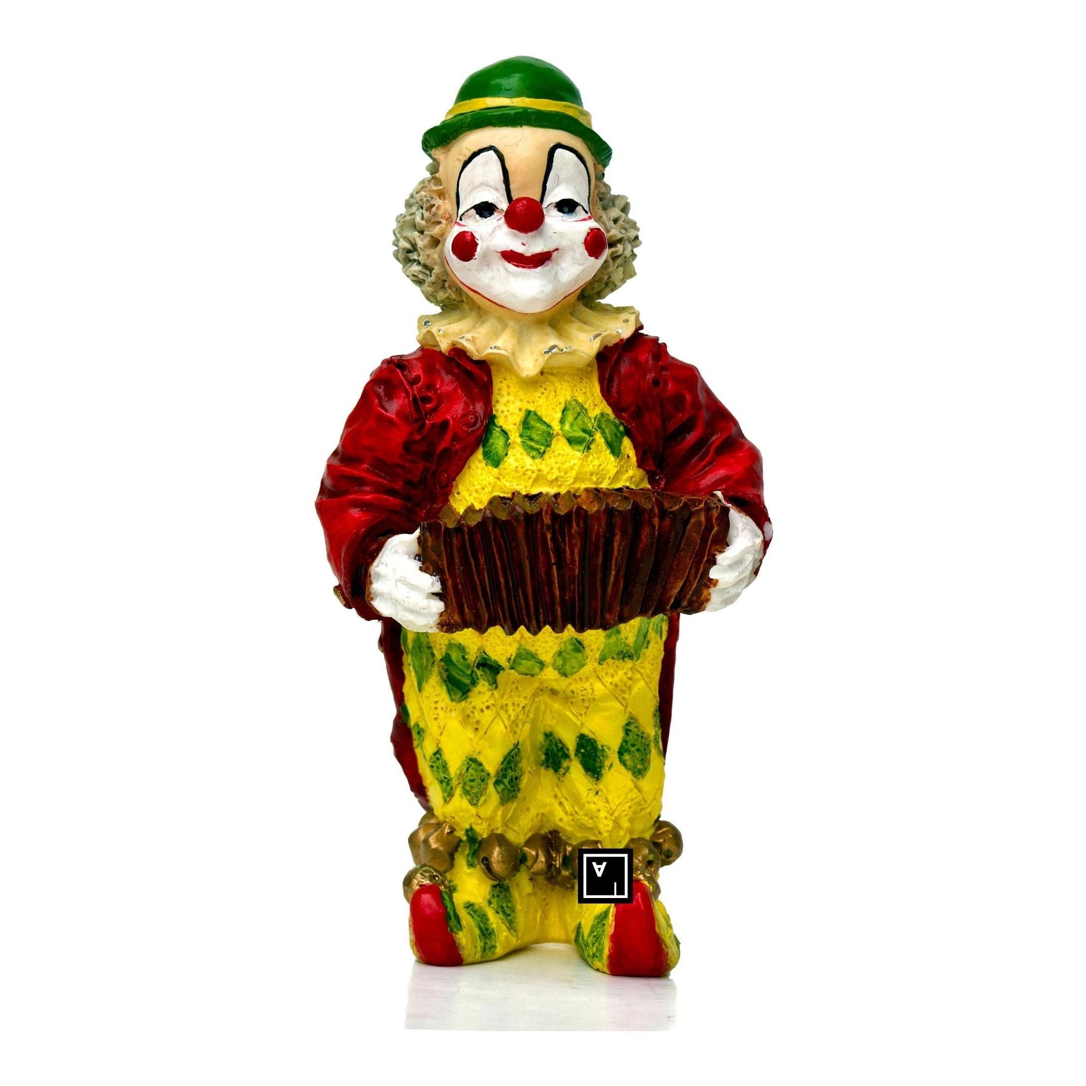 Six Musical Clowns | Figurines & Statues | Home Decor | Handcrafted
