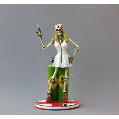 Skeleton Nurse | Figurines & Statues | Home Decor | Handcrafted