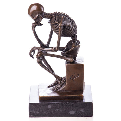 Skeleton Thinker by Milo | Curios & Collectibles | Home Decor