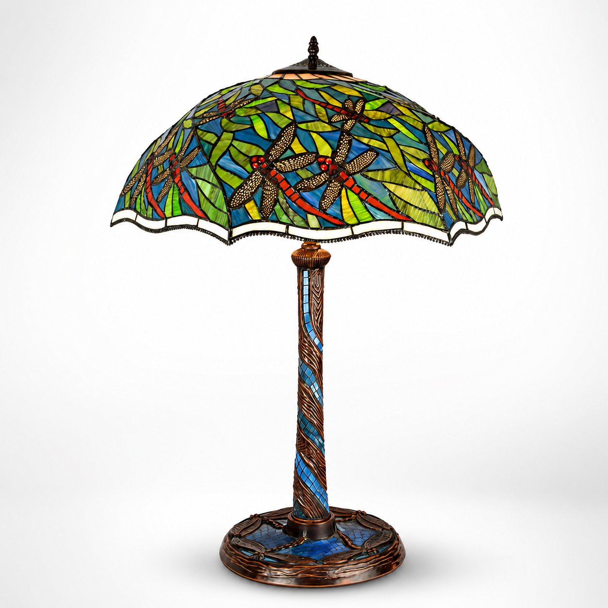 Tiffany style Lamp | Lighting | Home Decor | Handcrafted