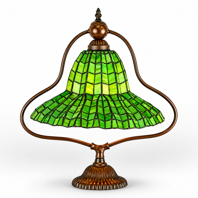Tiffany Style Table Lamp | Handcrafted Decor | Unique Home Accent
