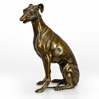 Greyhound | Handcrafted Bronze Decor | Unique Home Accent | Gift Idea
