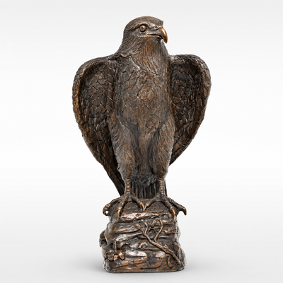 Standing Eagle Statue | Handcrafted Bronze Decor