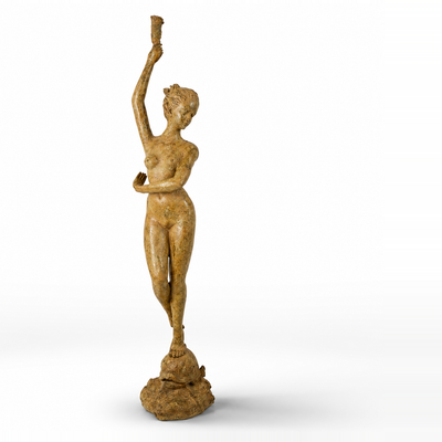 Bronze Sea Nymph Fountain | Handcrafted Bronze Decor | Unique Home