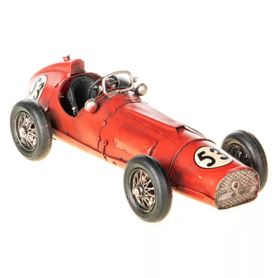 Tin model vintage racing car | Handcrafted Home Decor | Unique Home
