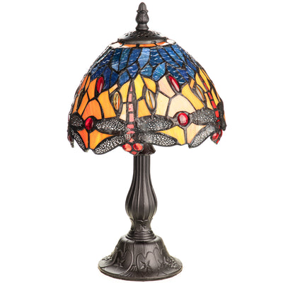 Tiffany Style Table Lamp – Stained Glass Shade