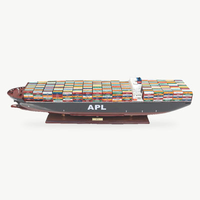 APL Container Ship Wooden Model – 70 cm