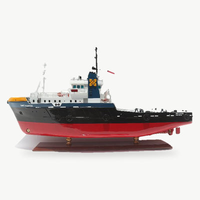 Smit Hunter Tugboat Wooden Model – 82 cm