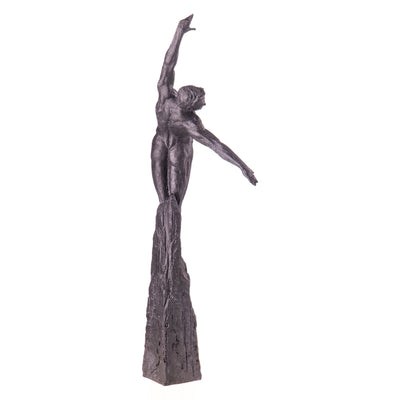 Polyresin figure of modern male nude | Handcrafted Resin Decor