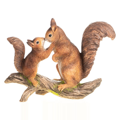 Polyresin figure squirrel | Handcrafted Resin Decor | Unique Home