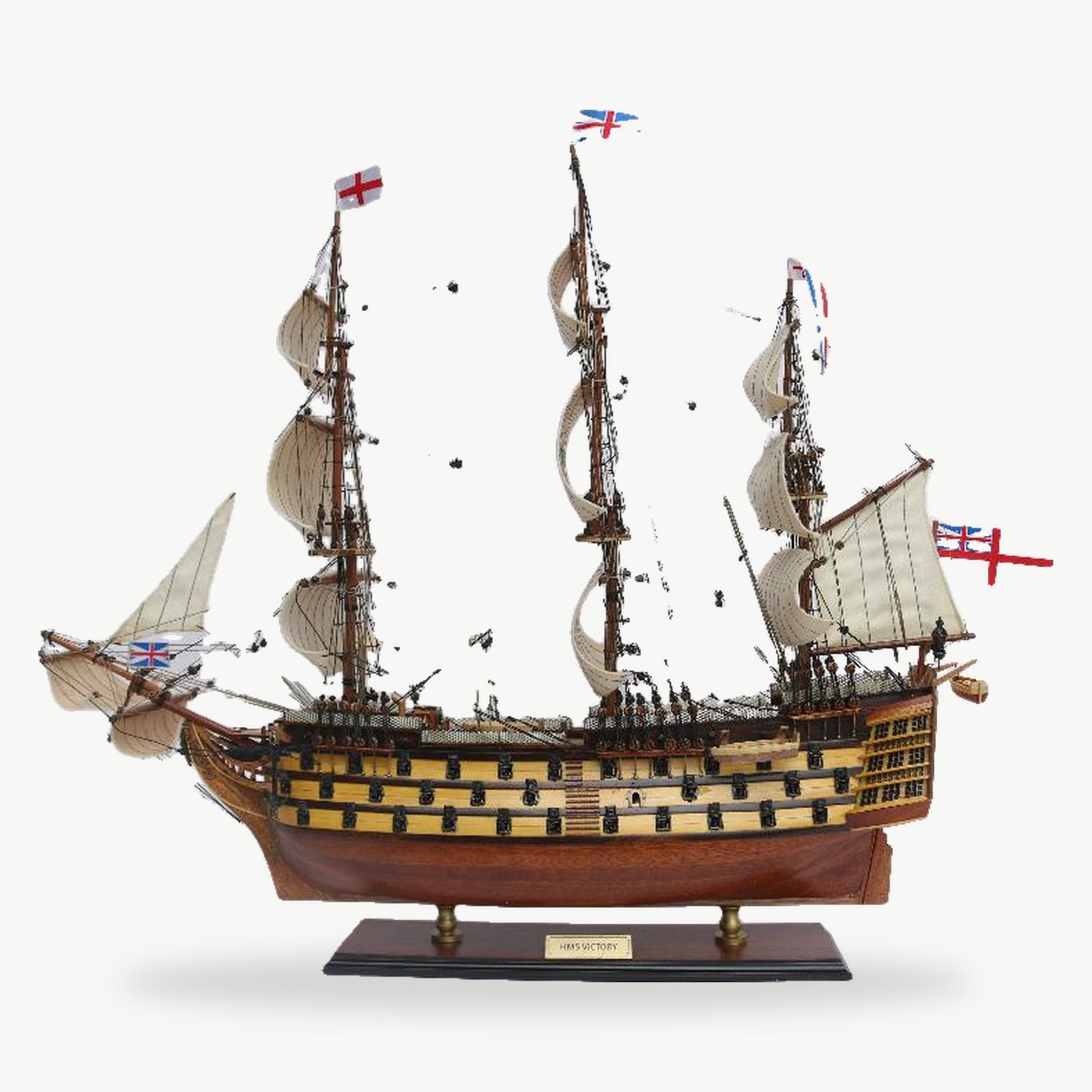 HMS Victory Tall Ship Wooden Model – 86 cm, Painted