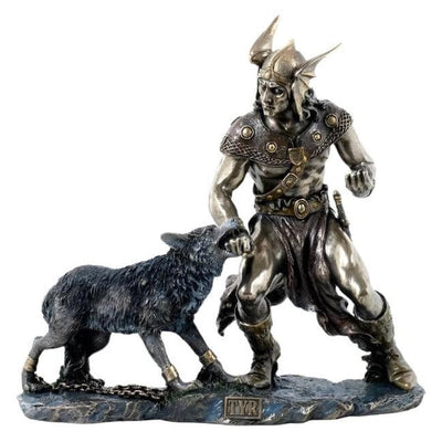 Tyr battleing Fenrir | Curios & Collectibles | Home Decor