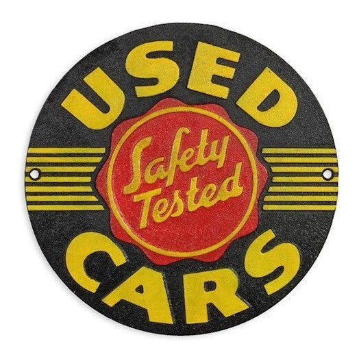 Used Cars Plaque | Wall Plaques & Signs | Home Decor | Handcrafted
