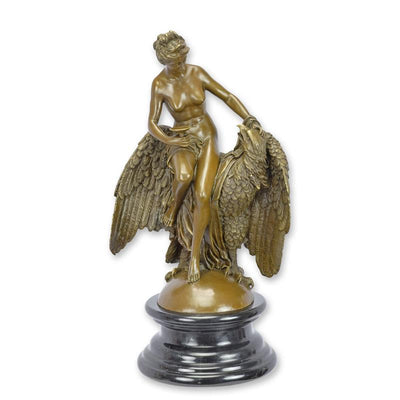 Hebe and the Eagle Bronze Sculpture