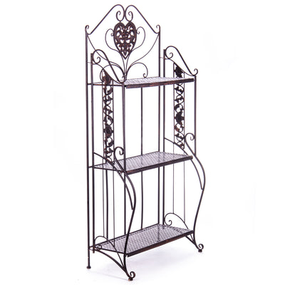 Metal shelf | Handcrafted Garden Decor | Unique Home Accent