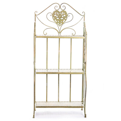 Metal shelf | Handcrafted Garden Decor | Unique Home Accent