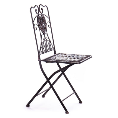 Metal garden chair | Handcrafted Garden Decor | Unique Home Accent