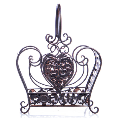 Metal baskets set/2 | Handcrafted Garden Decor | Unique Home Accent