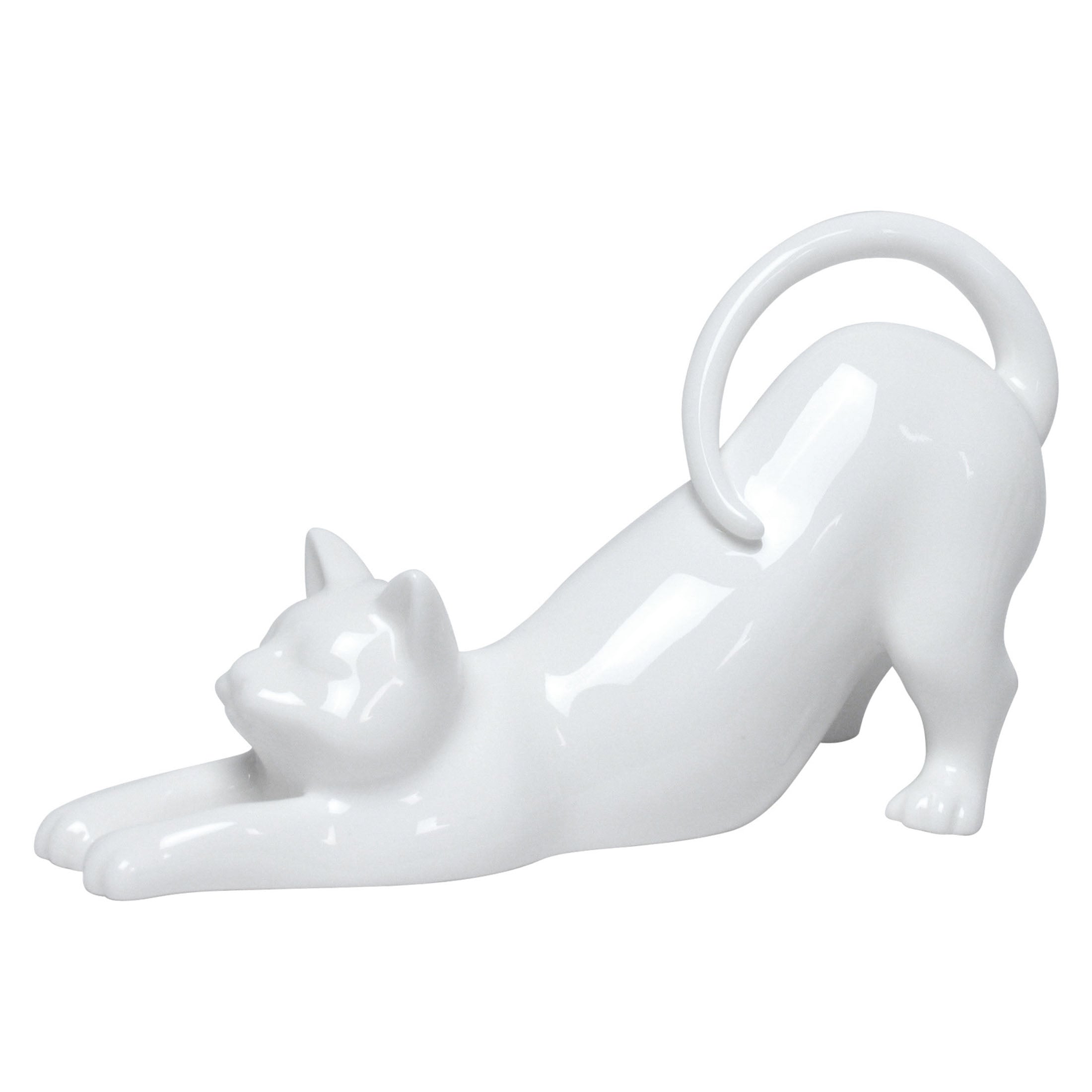 Artistic Cat Stretching