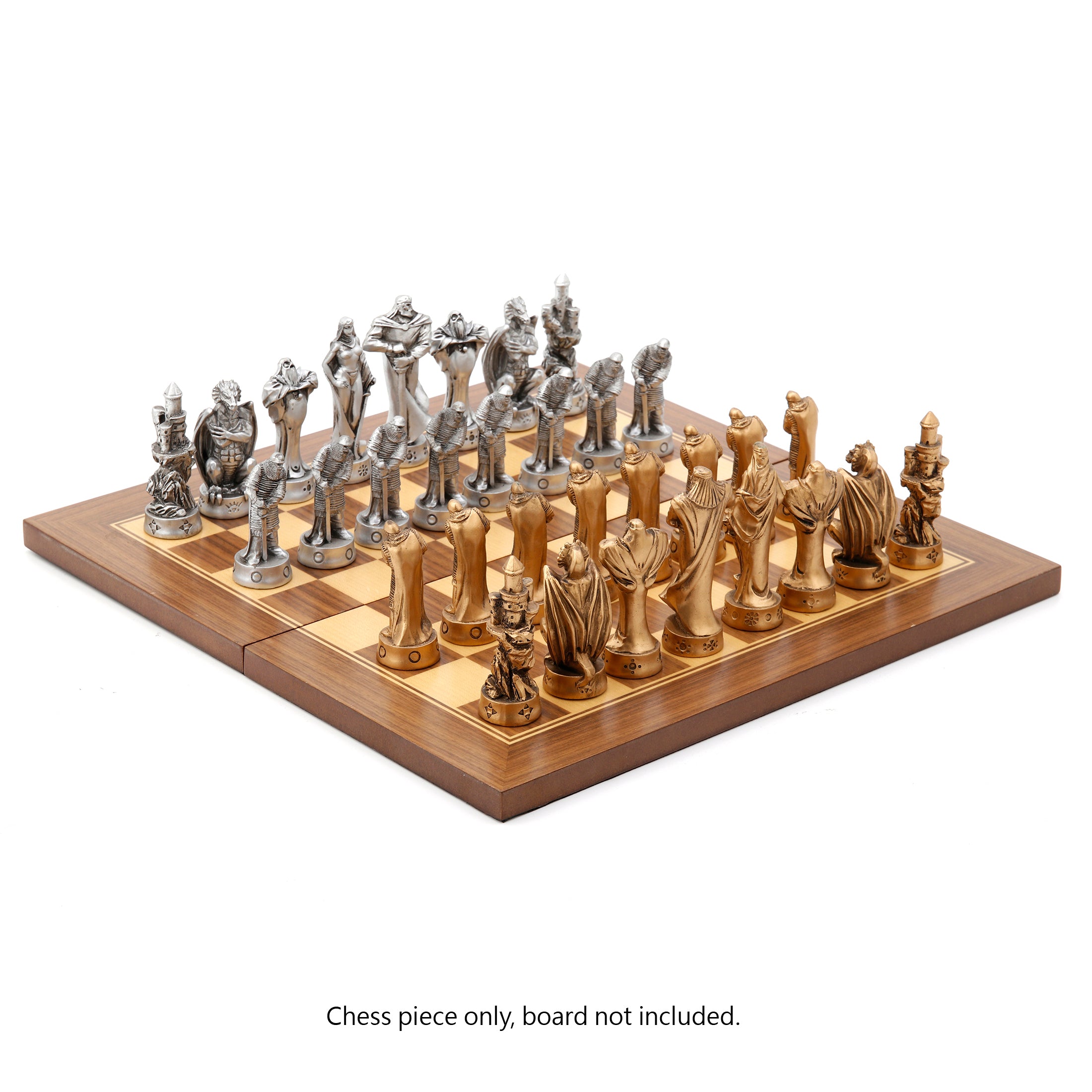 Medieval Fantasy Chessmen Set (No Board)