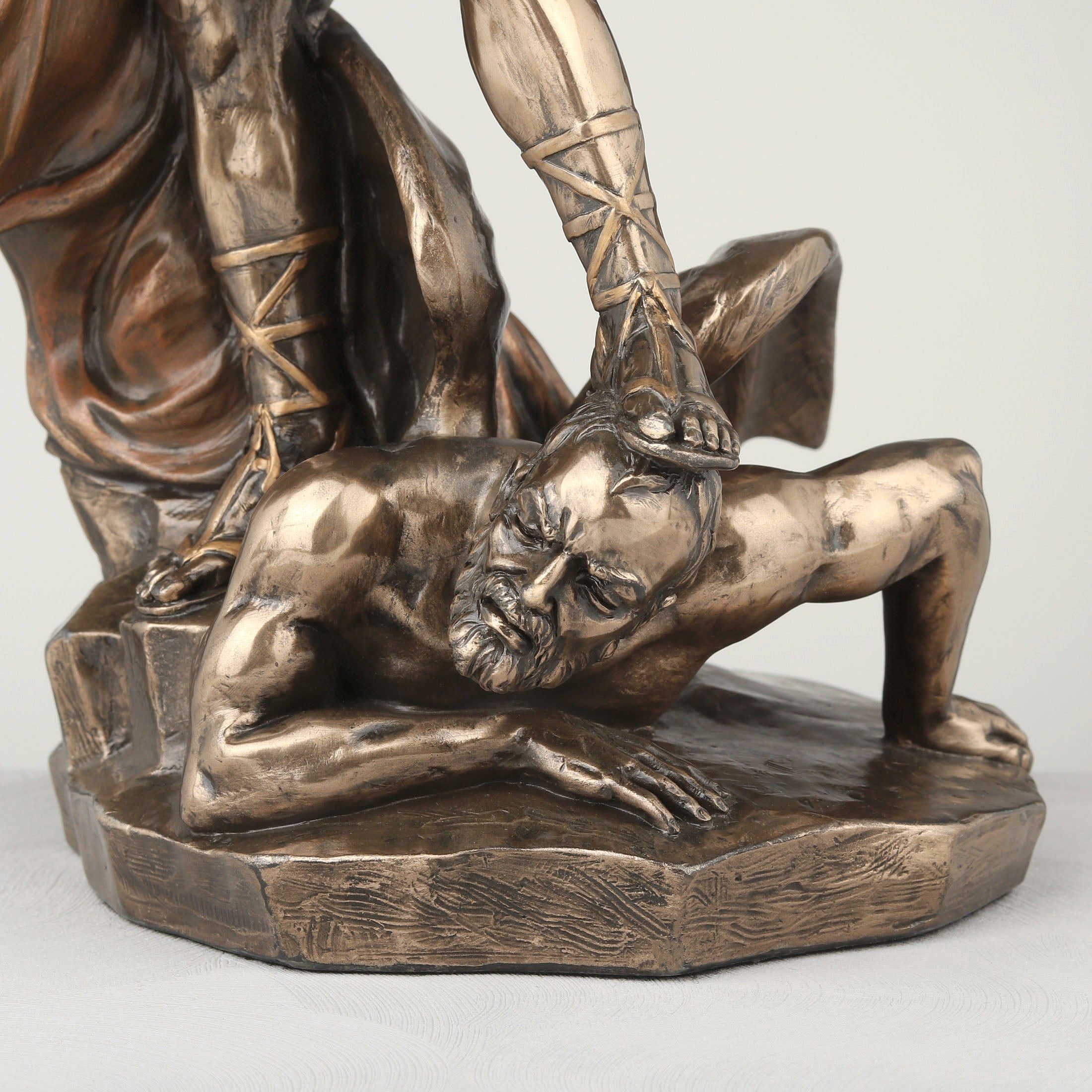 Saint Michael Tramples Demon