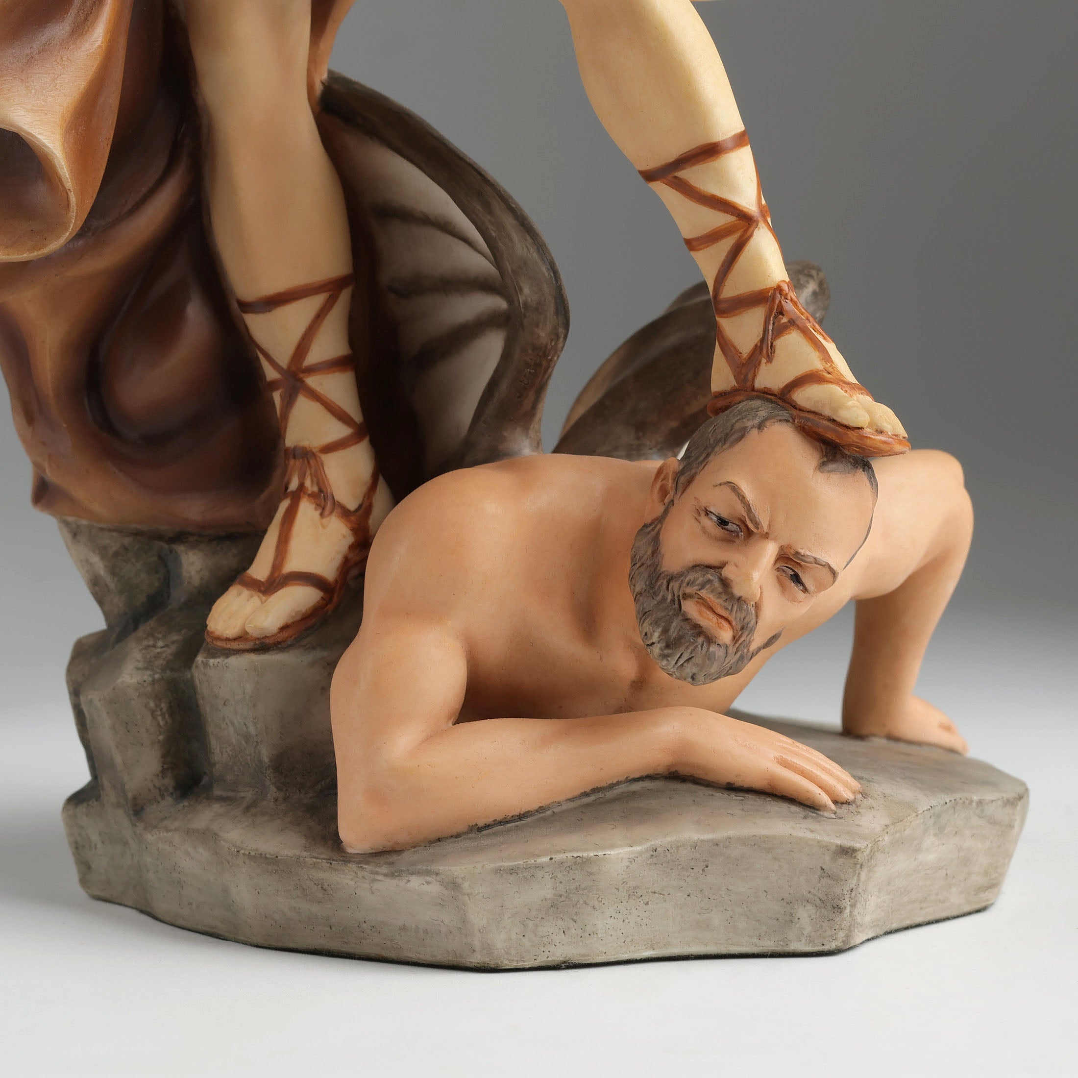 Saint Michael Tramples Demon