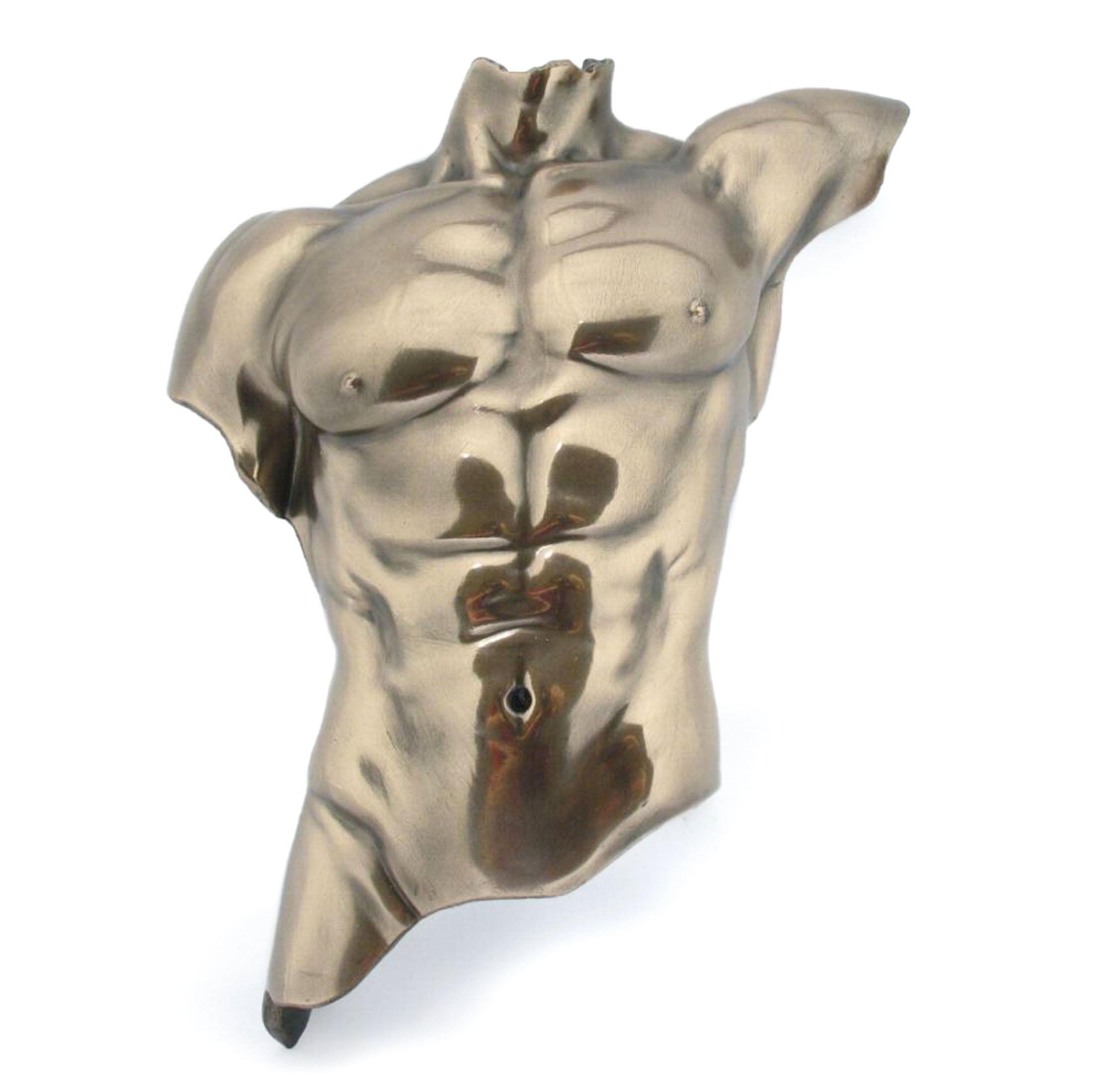Wall Plaque Male Torso 883(Bronze)