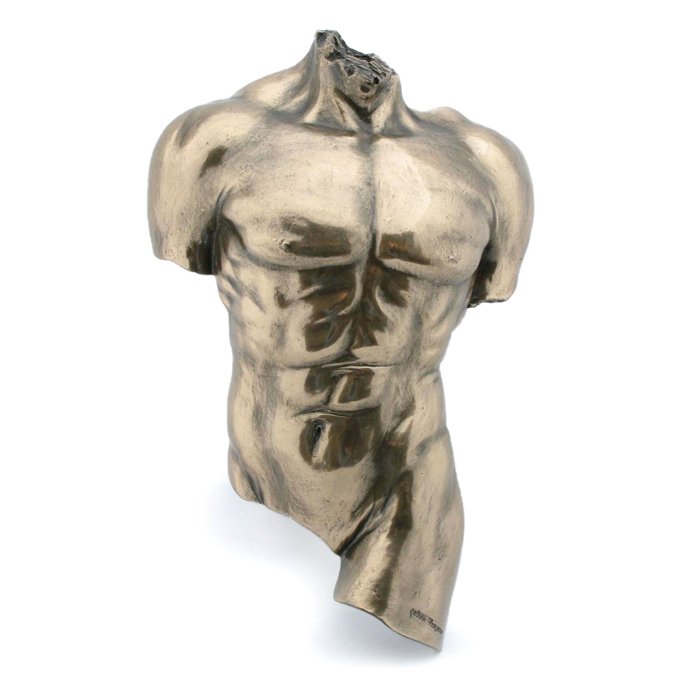 Wall Plaque Male Torso 884(Bronze)