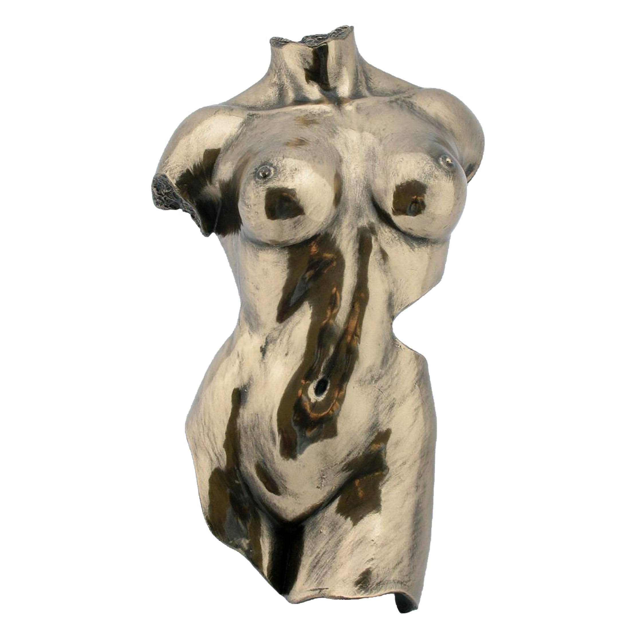 Wall Plaque Female Torso 886(Bronze)
