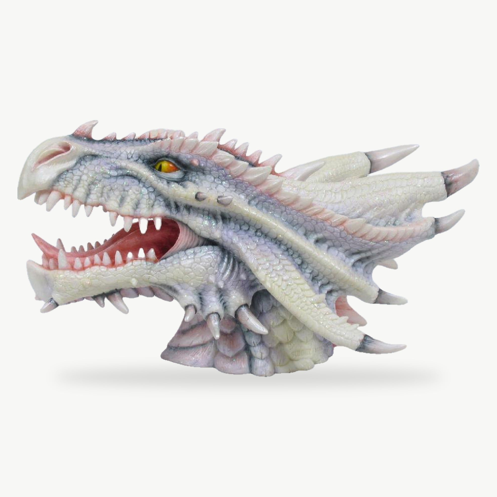 Dragon Head Sculpture – Hand-Painted