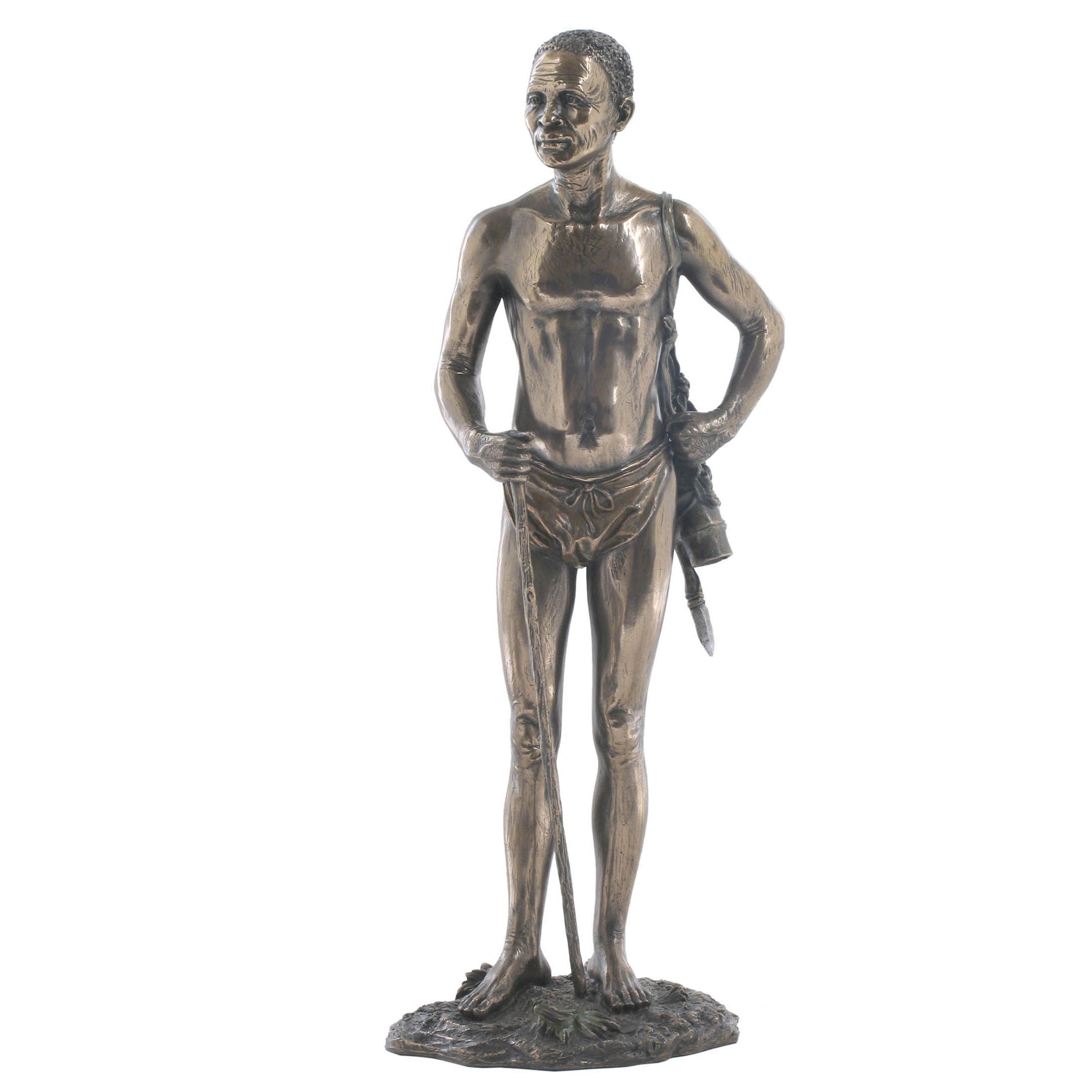 A Bushman With Stick