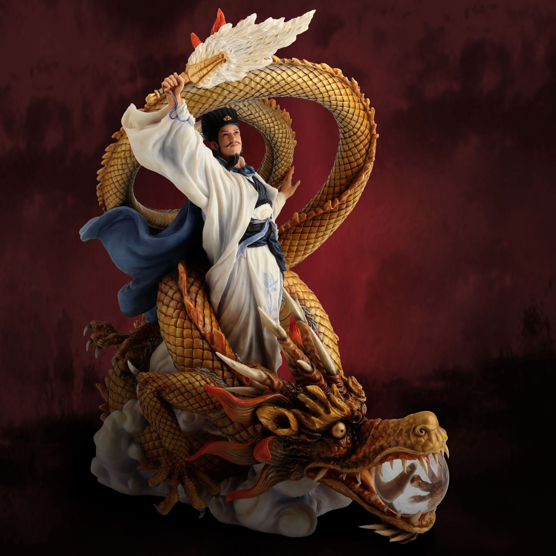 Romance Of The Three Kingdoms Zhuge Liang Riding Dragon