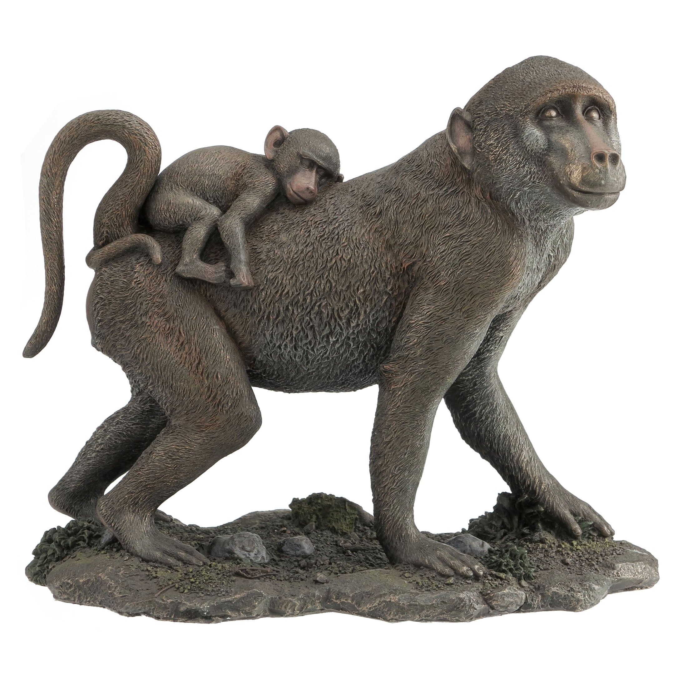 Baboon and Baby Baboon(Bronze)