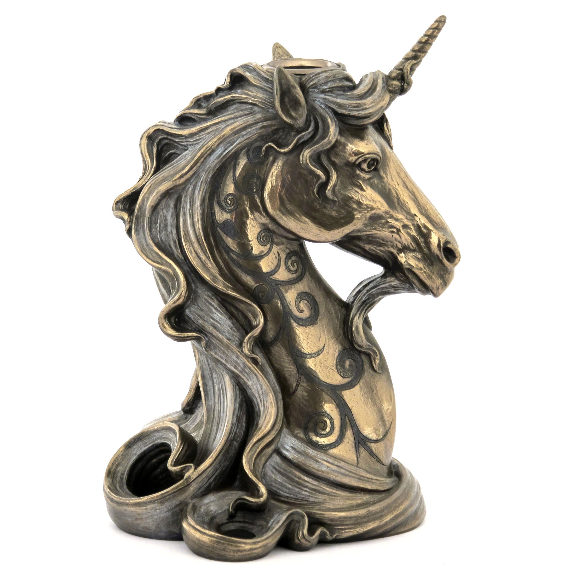 Unicorn Head Candle Holder