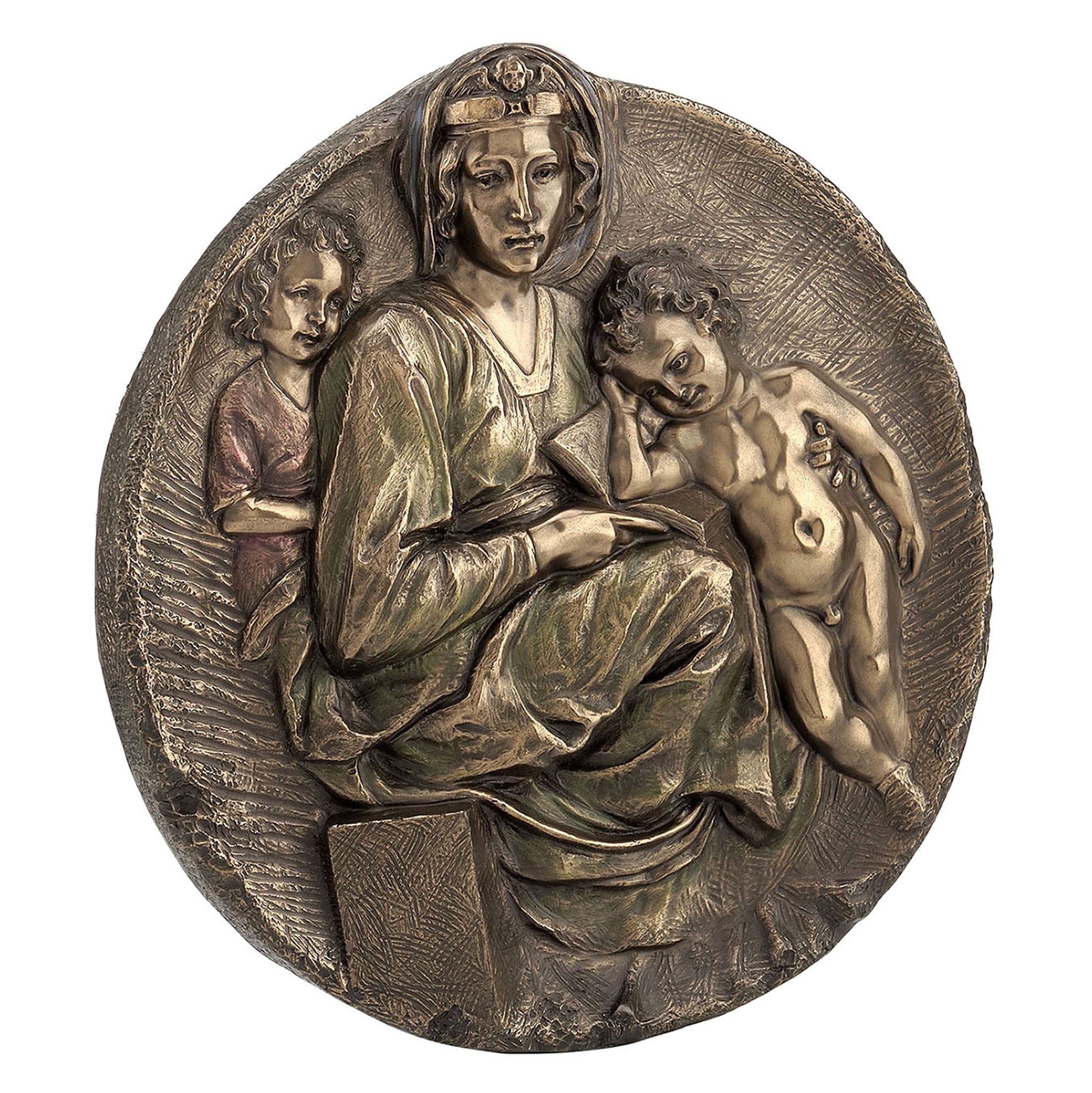 The Pitti Madonna Wall Plaque