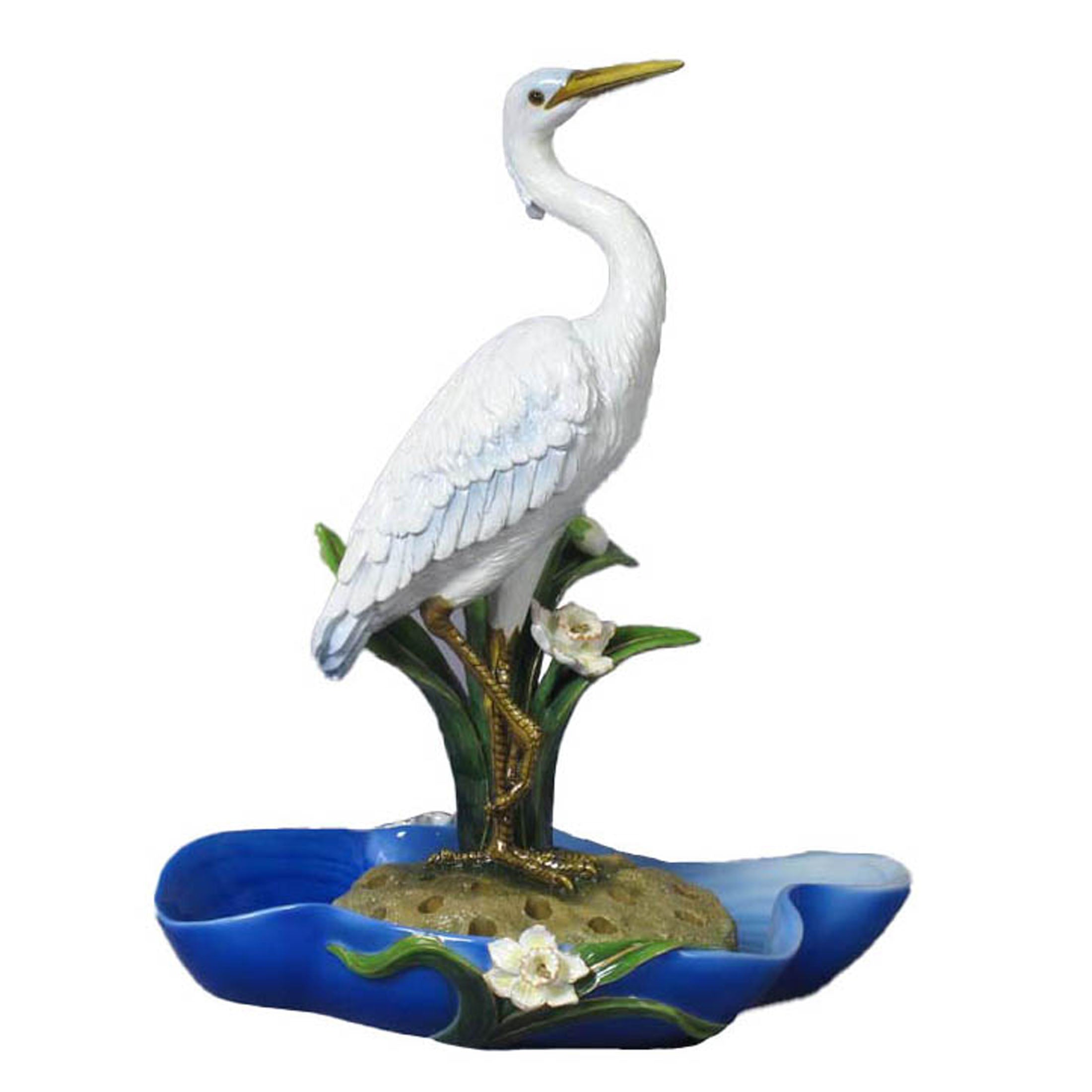 Narcissus And Crane Flower Frog