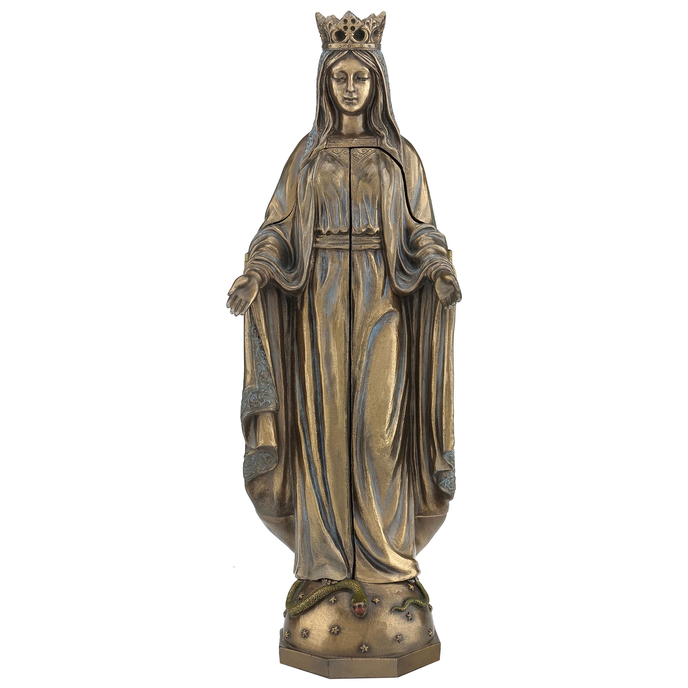 Lady Of Grace Polyptych Sculpture Of Pieta